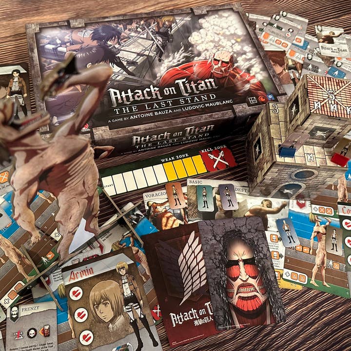 Japanime Games - Wholesale Board Game - Attack on Titan - The Last Stand - Boardgame