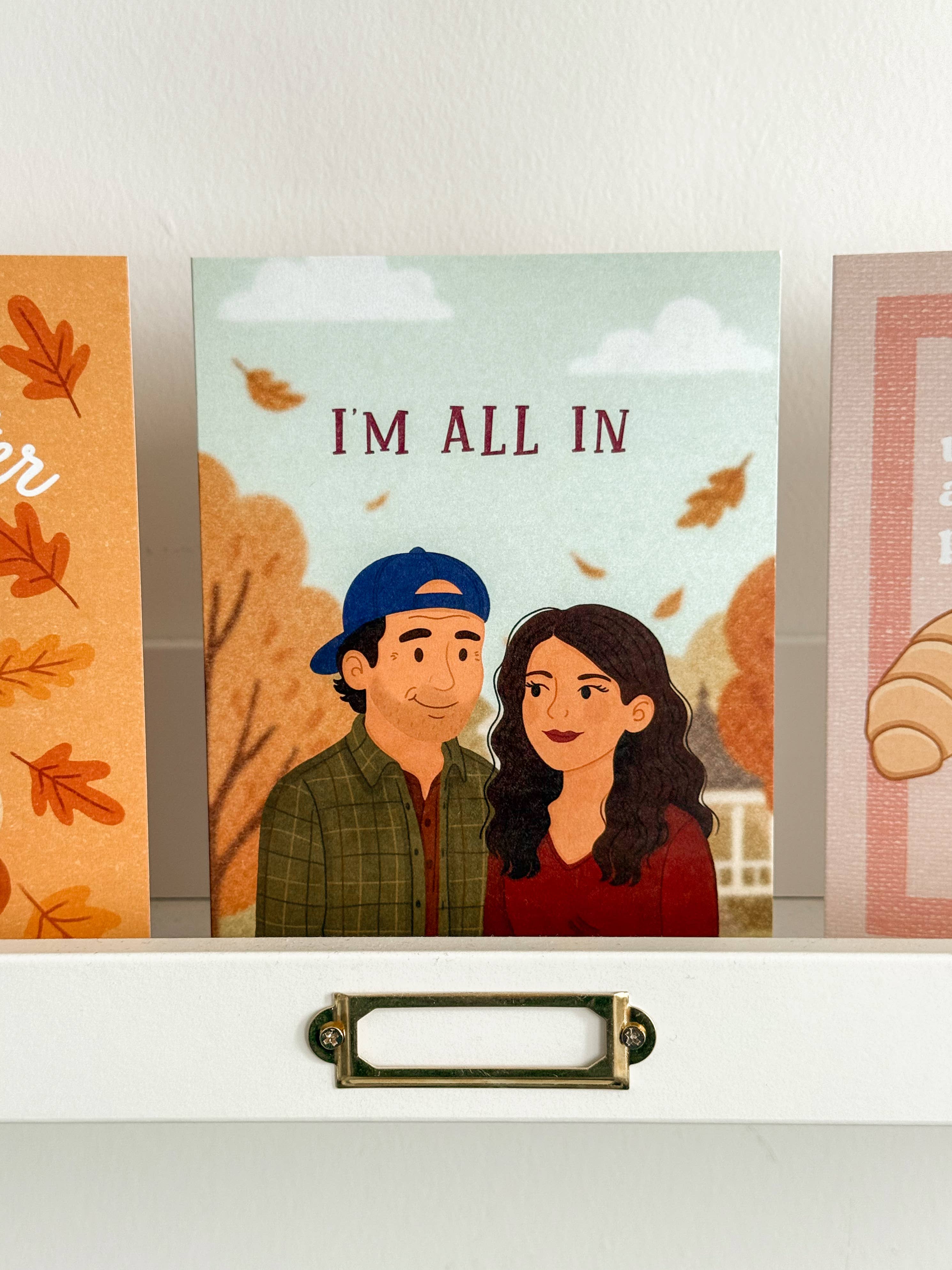 Simple Whimsy - Wholesale Love Card - I'm All In Gilmore -Valentine Y2k Cozy Fall Pop Culture Card2