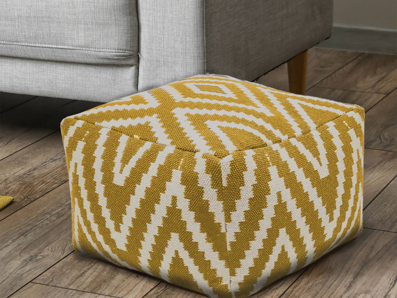 Voglrieder - Wholesale Pouf - Footstool 55 x 37 x 55 cm Pouf Kilim Bode61