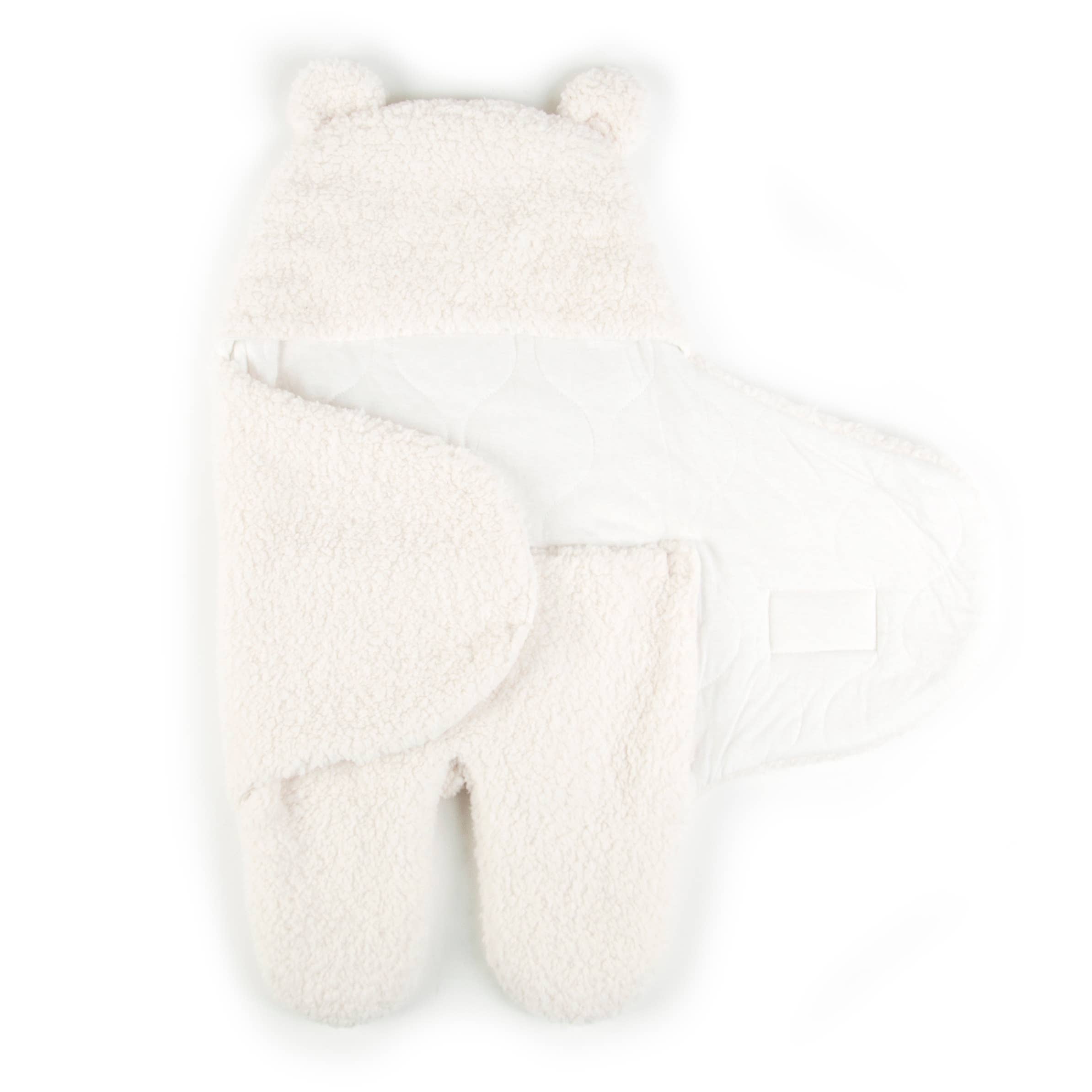 Tadpoles | Baby + Kids | Home + Play - Wholesale Swaddle - Baby - Tadpoles Super Soft Plush Sherpa Swaddle Wrap, Ivory, Blush4