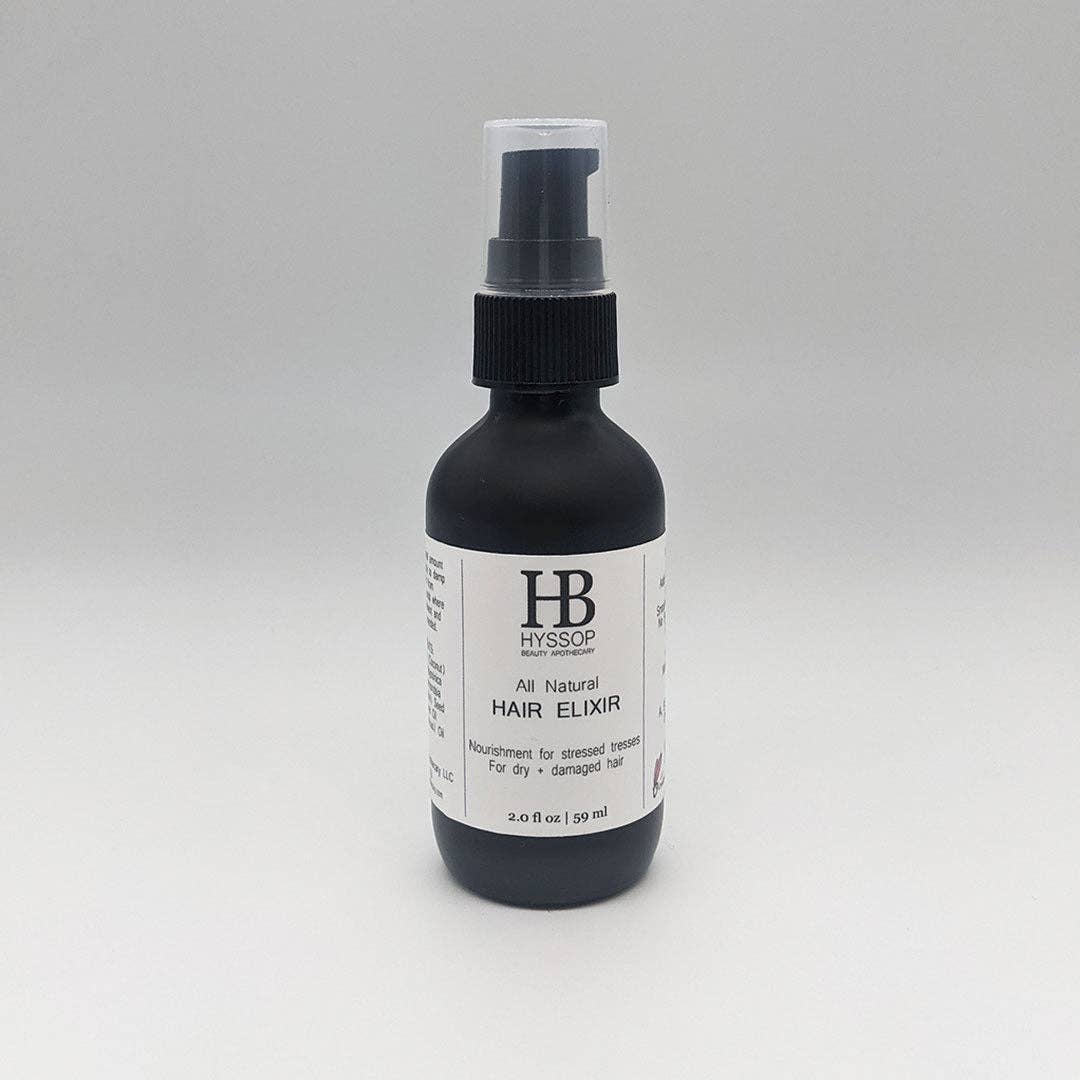 Hyssop Beauty Apothecary - Wholesale Hair Oil - Hair Elixir for Stressed Tresses