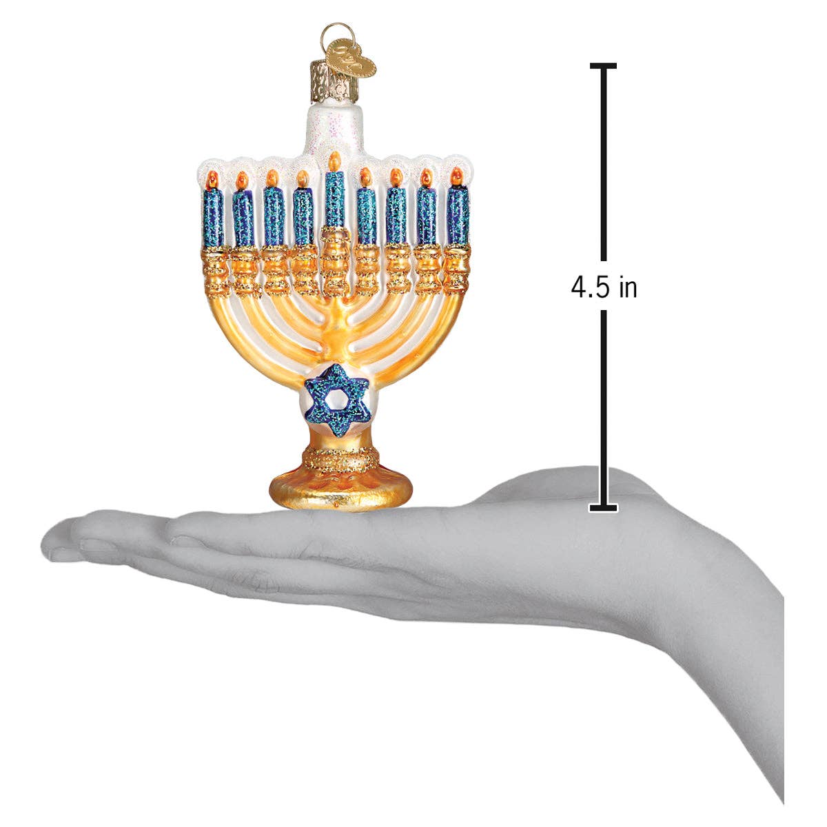 Old World Christmas - Wholesale Ornament - Menorah Ornament4