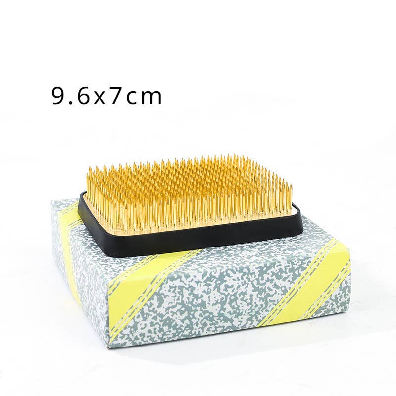 Gohobi （We cover U.S. import duties） - Wholesale Decorative Tabletop Object - Gohobi Ikebana Kenzan Stainless Steel Flower Stand10