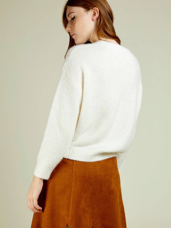 Andy & Lucy - Vente Jupe – femme - JOHAN - Jupe courte en suedine coupe tulipe2