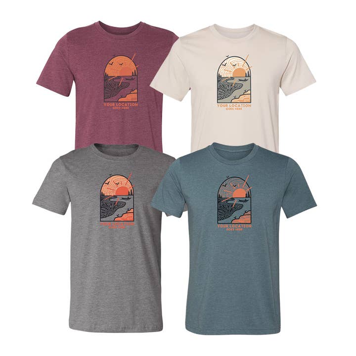 Camisa de manga corta Lake Ridge (Day) para venta al por mayor de Nature Bound Co