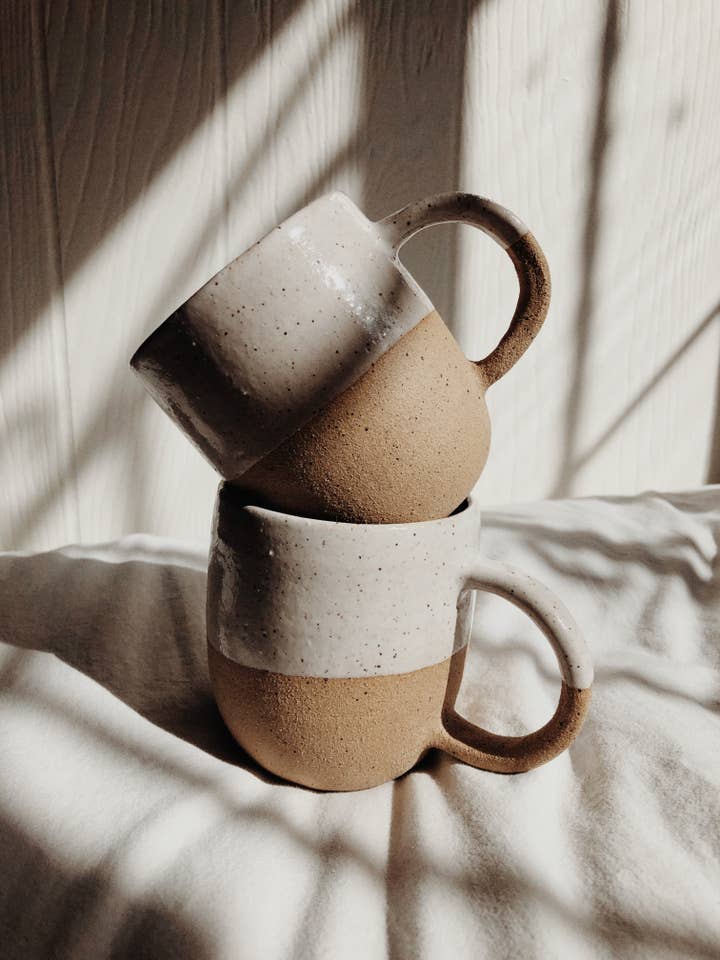 Half + Half Mug for wholesale by isiko