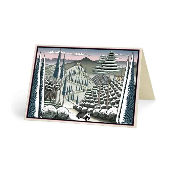 Cressida Bell - Wholesale Christmas Card - A Medici Christmas Christmas Card Pack