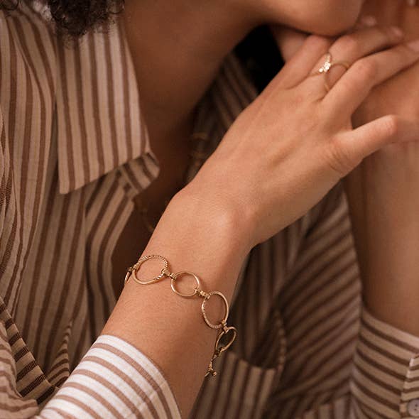 STREAK GM Bracelet for wholesale by LES FEMMES A BARBES