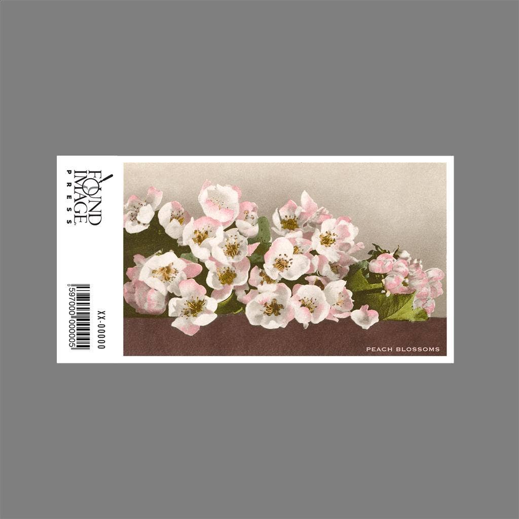 Found Image Press - Wholesale Sticker - Sticker FC-77 Peach Blossoms1