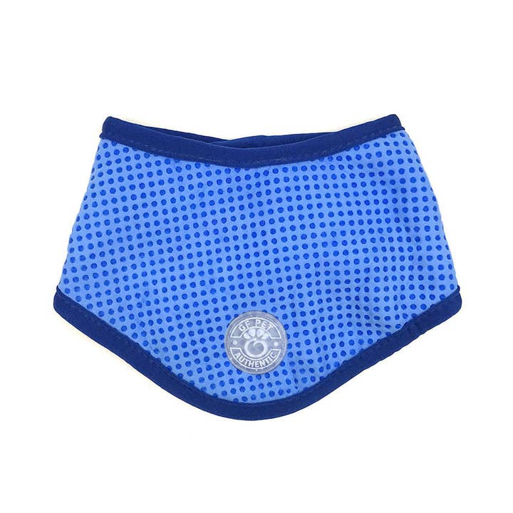 GF PET Ice Band - Dog Cooling Bandana - Blue for wholesale by GF Pet