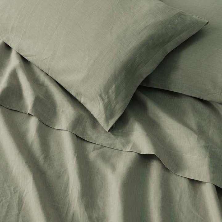 BH Collective - Wholesale Bedding Pillowcase/Sham - 100% European Flax Linen Pillowcase Set6