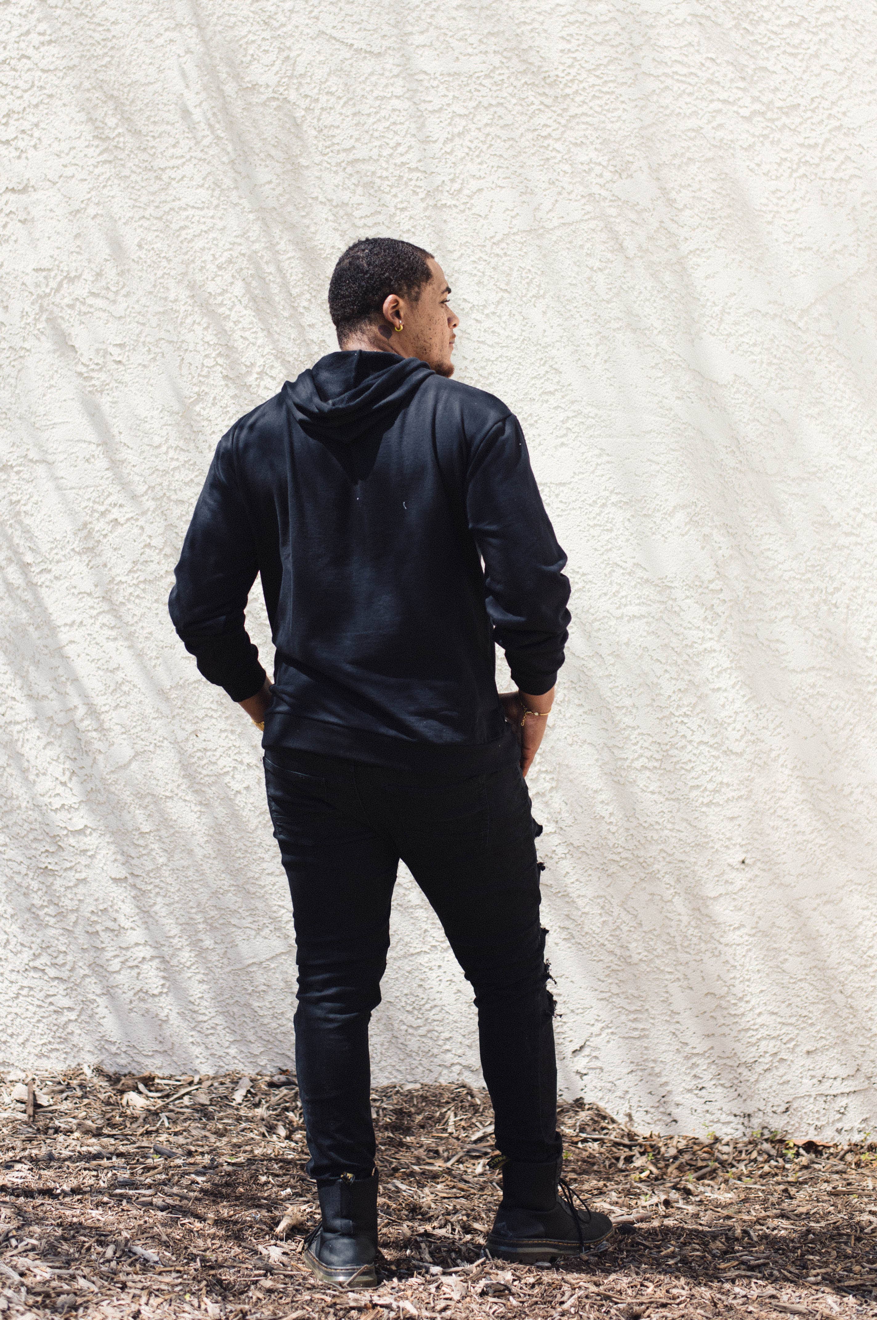 black Mystic Hoodie Sweatshirt for wholesale on Faire2