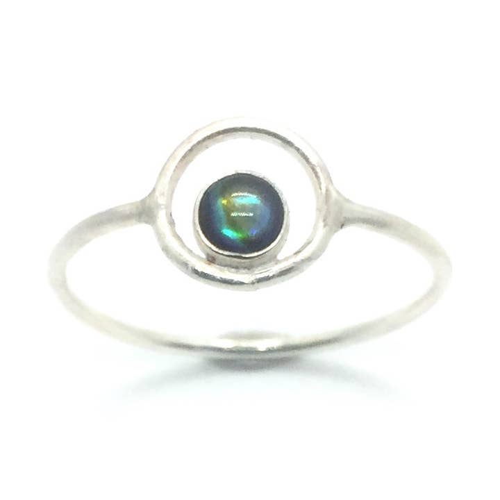 Bague Abalone Orbit pour la vente par Alison Morse