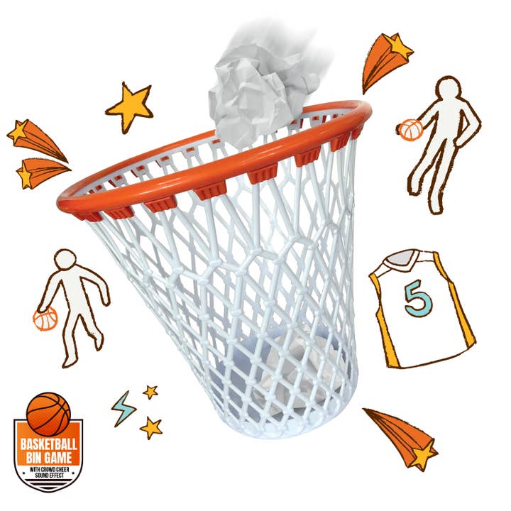 Mad Monkey GmbH - Wholesale Trashcan/Trash Bin - Mad Monkey - Trash can in the shape of a basketball hoop4