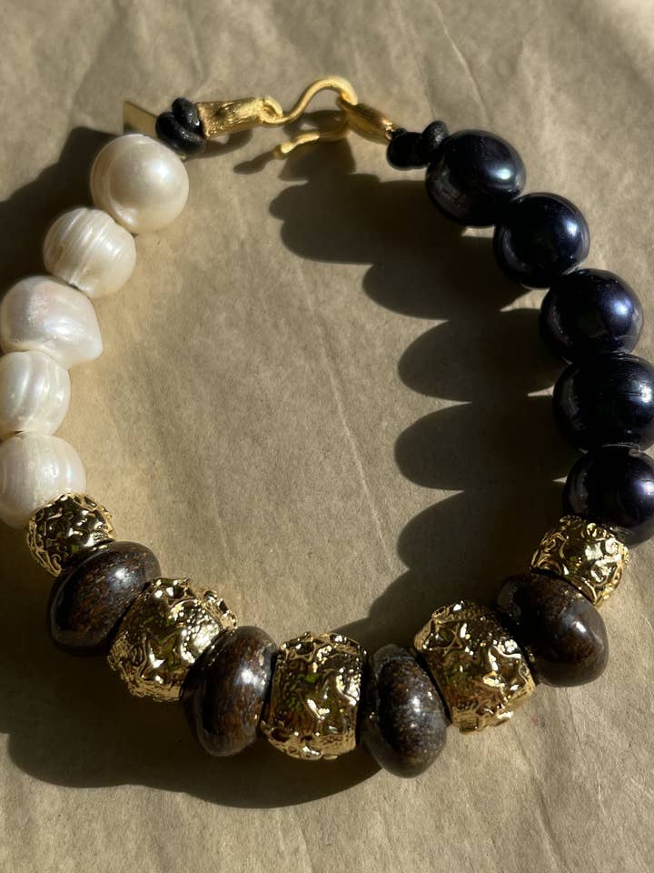 BRACELET PEAHI BRONZITE pour la vente par SUNNYDAZE JEWELRY