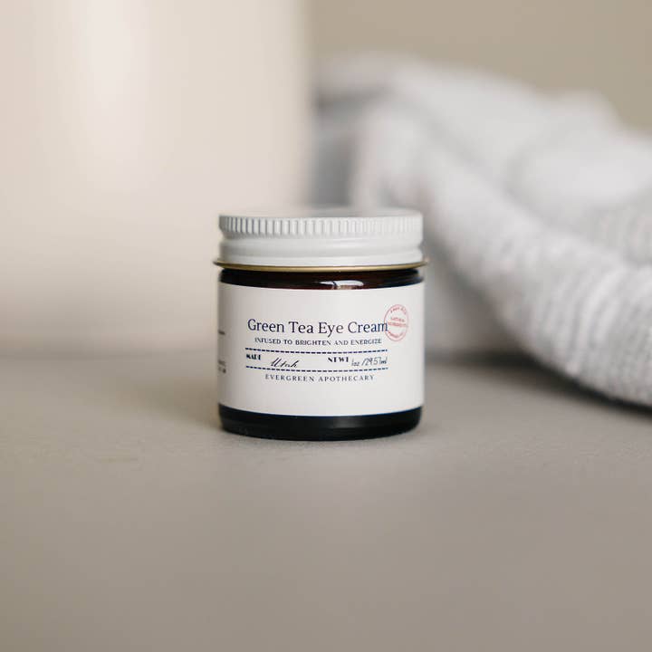 Evergreen Apothecary - Wholesale Eye Cream/Gel - Tallow Green Tea Under Eye Cream2
