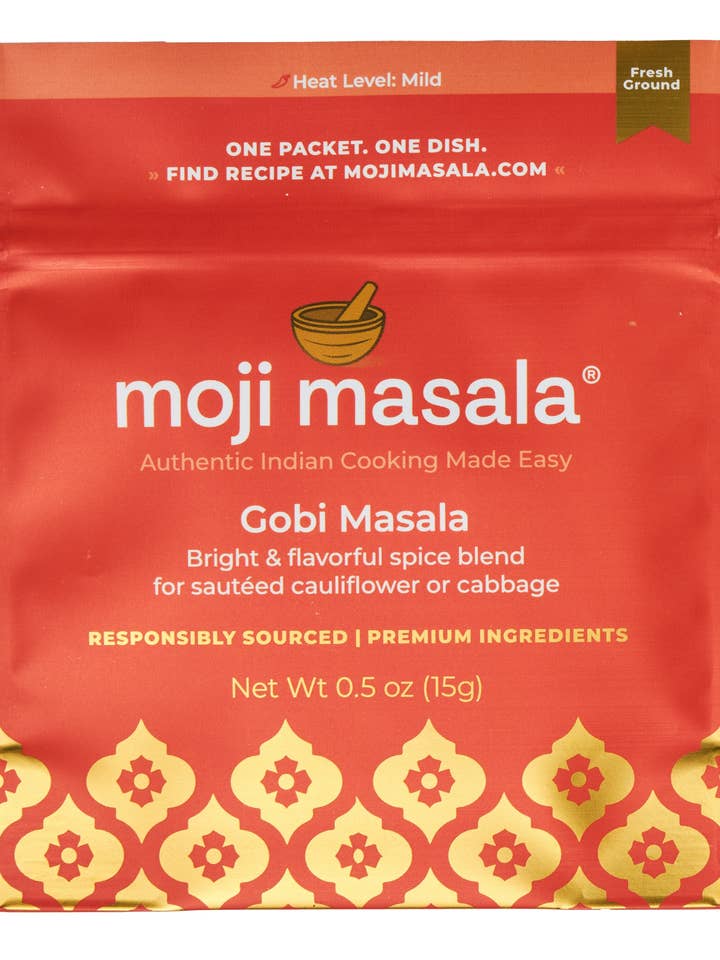 Gobi Masala Indian Spice Mix for wholesale by moji masala® Indian Spice Blends