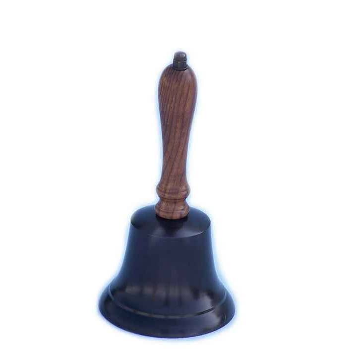 Bronze Hand Bell 9" for wholesale by Hampton Nautical