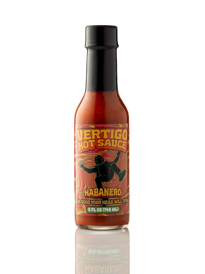 Vertigo Hot Sauce- Habanero for wholesale by Vertigo Hot Sauce