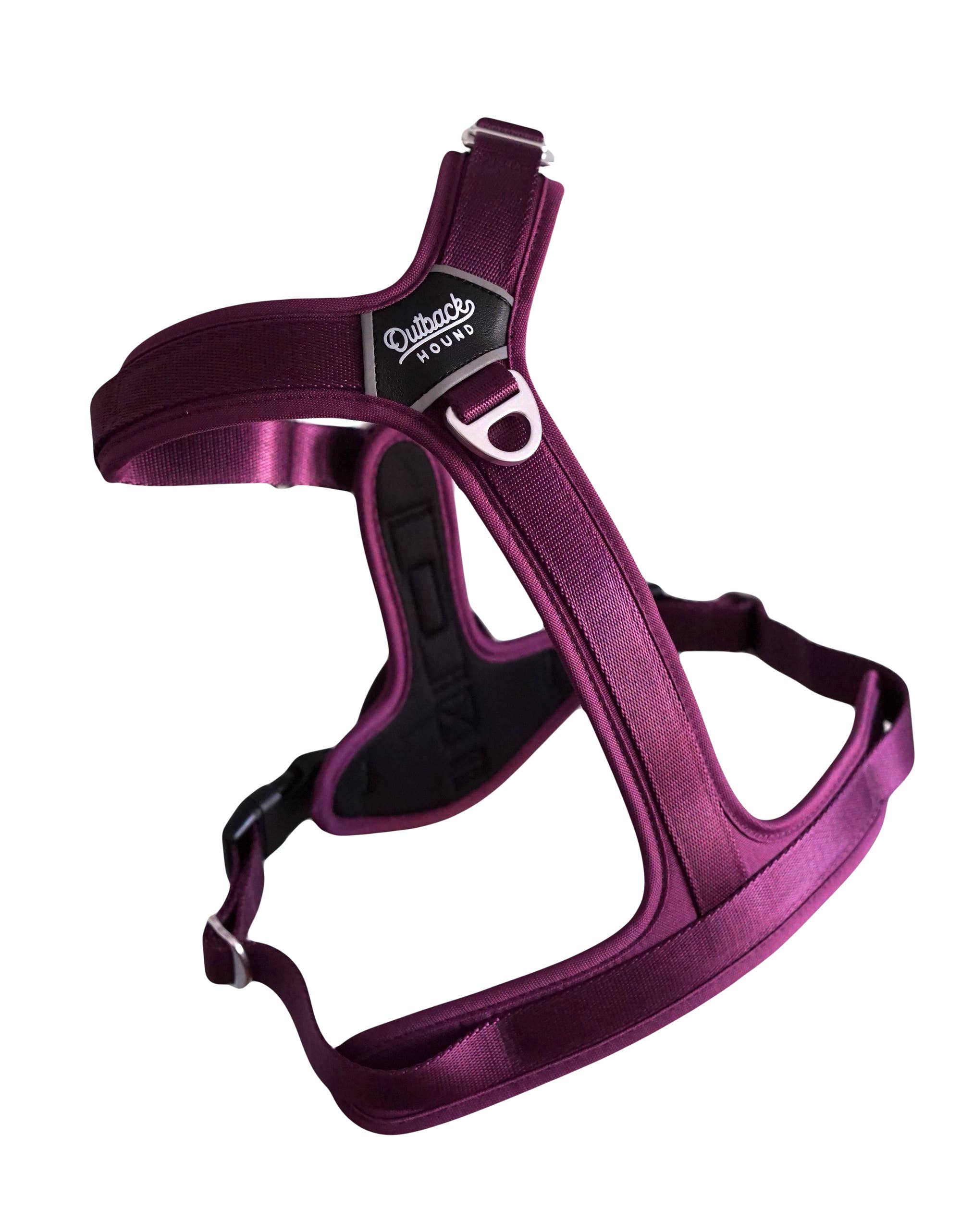 Outback Hound - Wholesale Pet Harness - Dog - Plum - Ultra Lite Comfort Harness 1