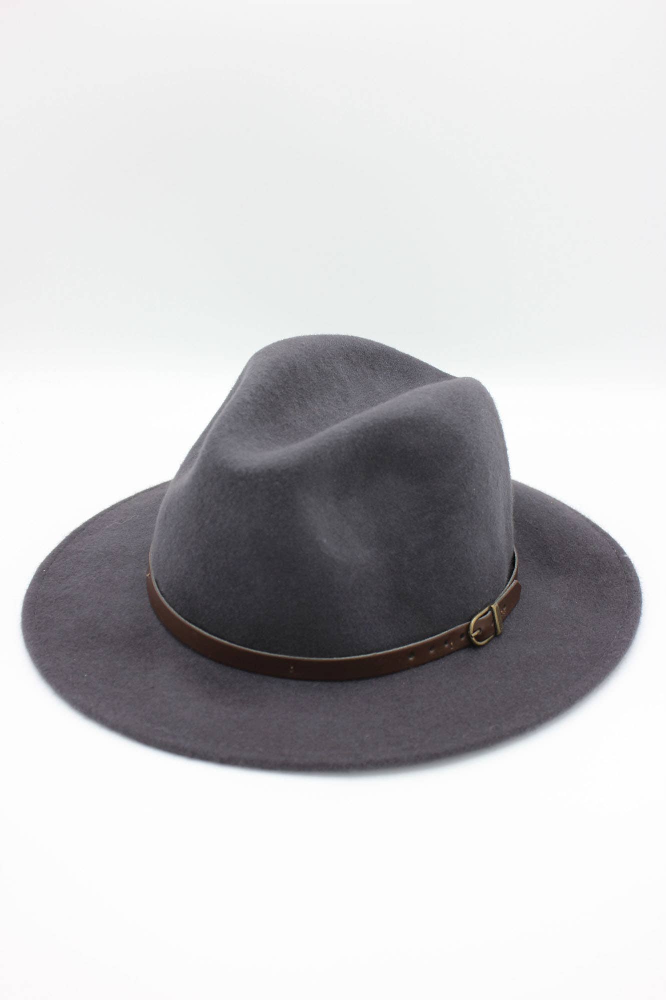 Hologramme Paris - Wholesale Fedora - Unisex - Classic Wool Fedora Hat with Belt12