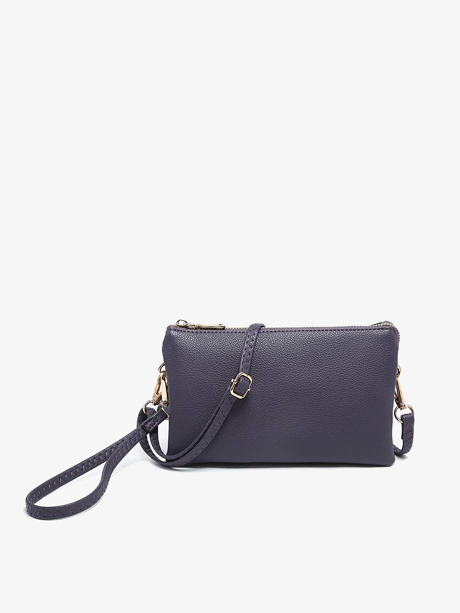 Jen & Co. - Wholesale Crossbody Bag - Women's - M013 Riley Monogrammable 3 Compartment Crossbody/Wristlet30