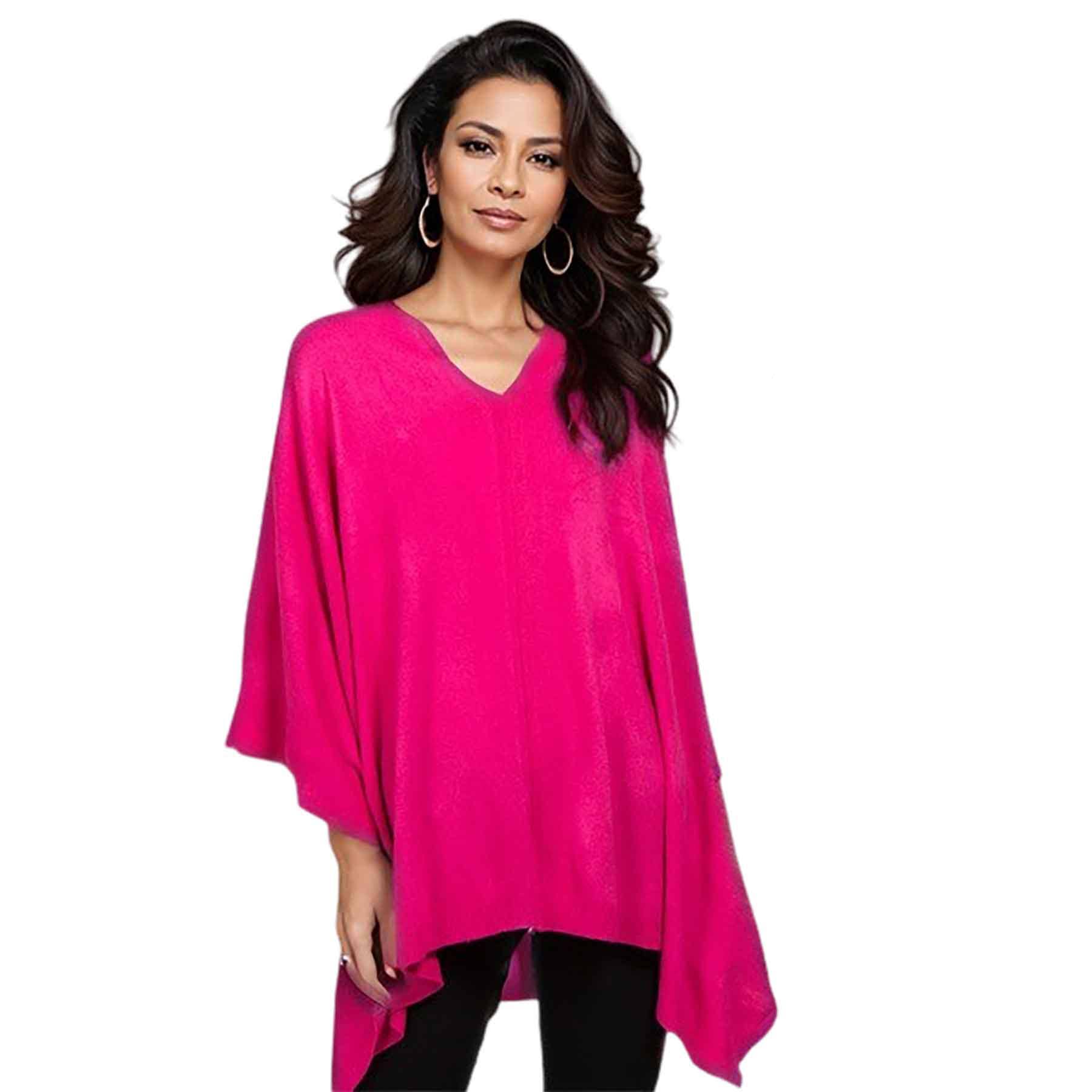 The Magic Scarf Company - Vendita all'ingrosso Poncho - Donna - Poncho effetto cashmere44