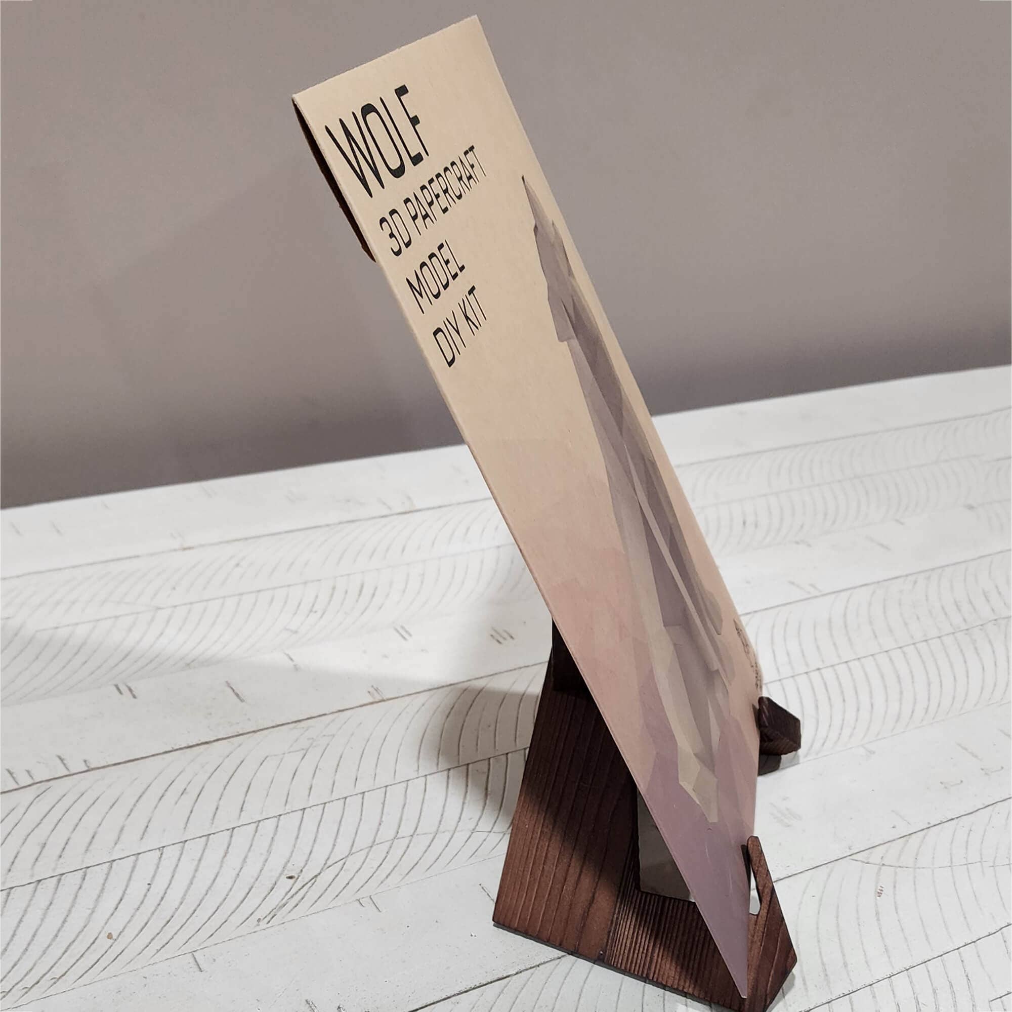 PAPERCRAFT WORLD – Großhandel Bastelset – Wolf 3D PaperCraft Origami Modell, Papierlampe37