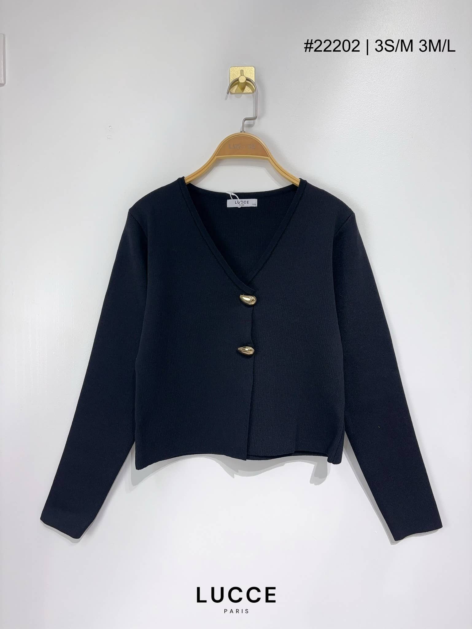 LUCCE - Wholesale Cardigan - Women's - Knitted cardigan - CA222020