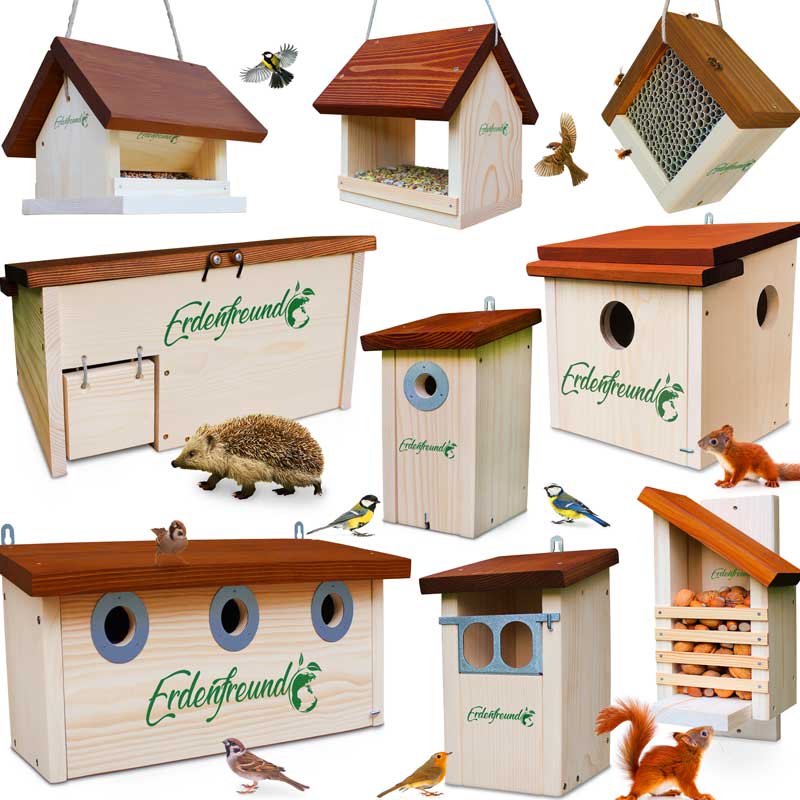 Erdenfreund - Wholesale Vogelhuisje - ERDENFREUND® Egelfiguur met slot7