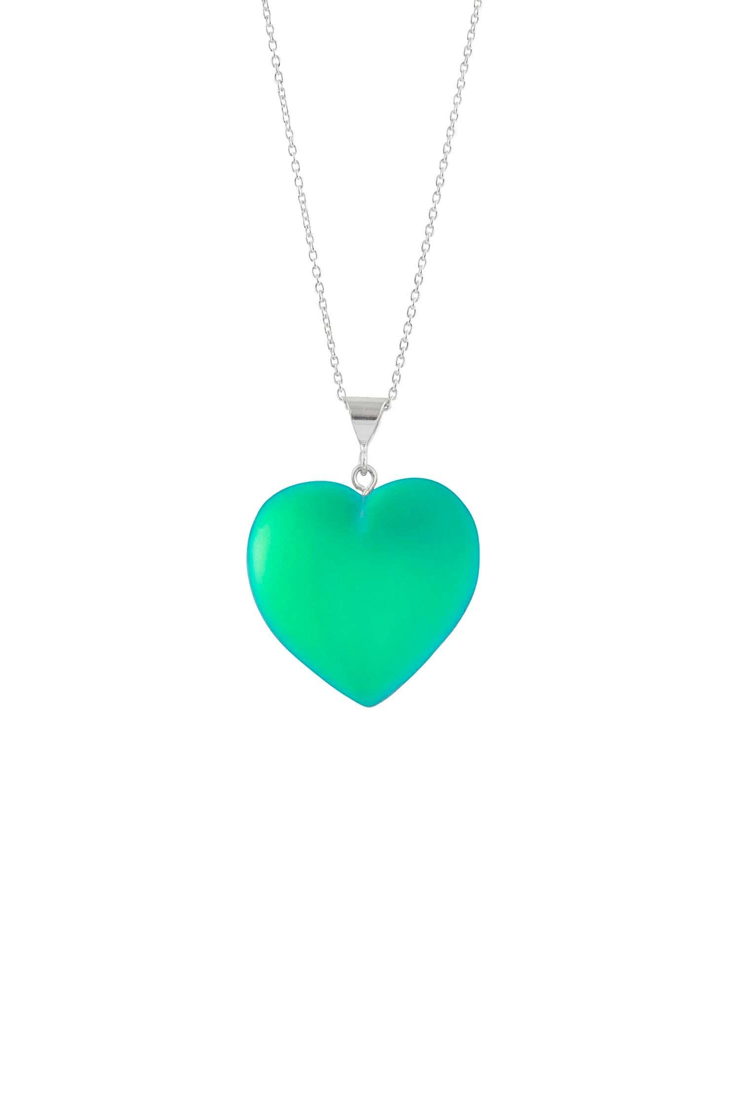 LeightWorks - Aurora Crystal Jewelry - Wholesale Pendant/Charm Necklace - Large Heart Pendant2