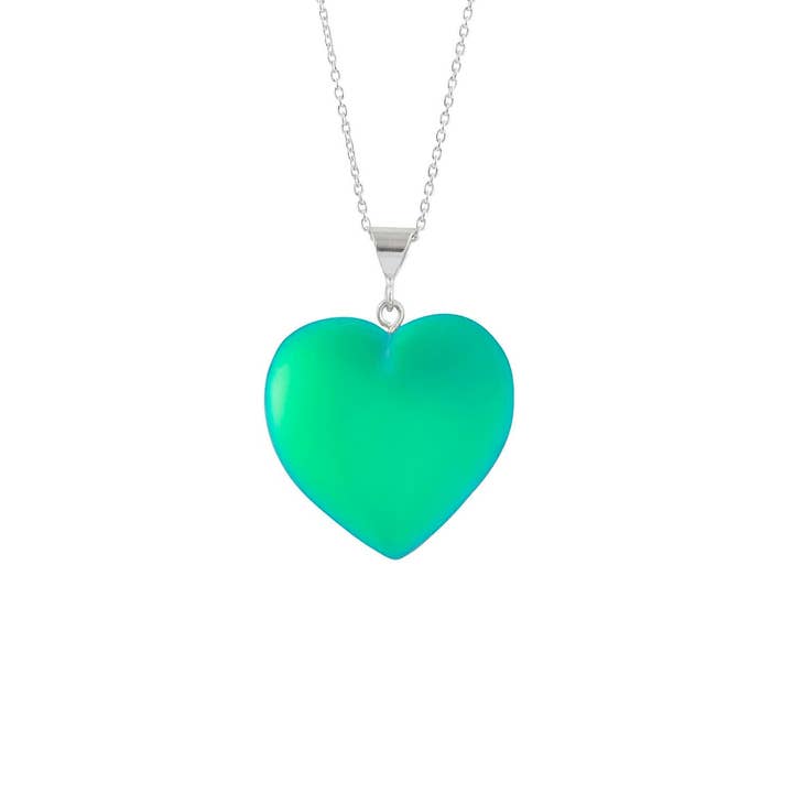 LeightWorks - Aurora Crystal Jewelry - Wholesale Pendant/Charm Necklace - Large Heart Pendant2