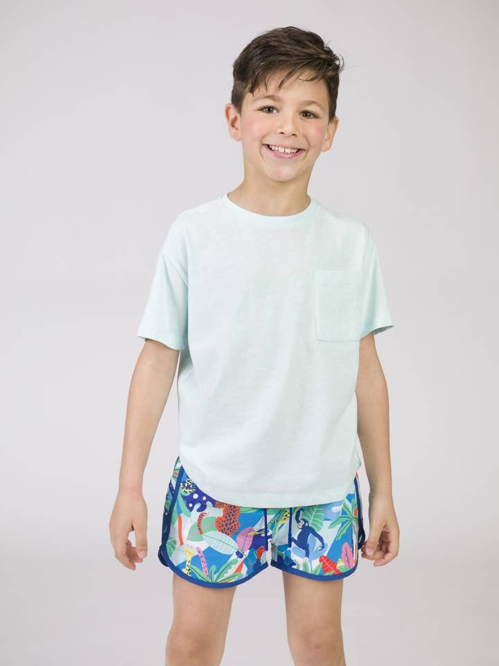 Printed boy swimsuit for wholesale by Charanga