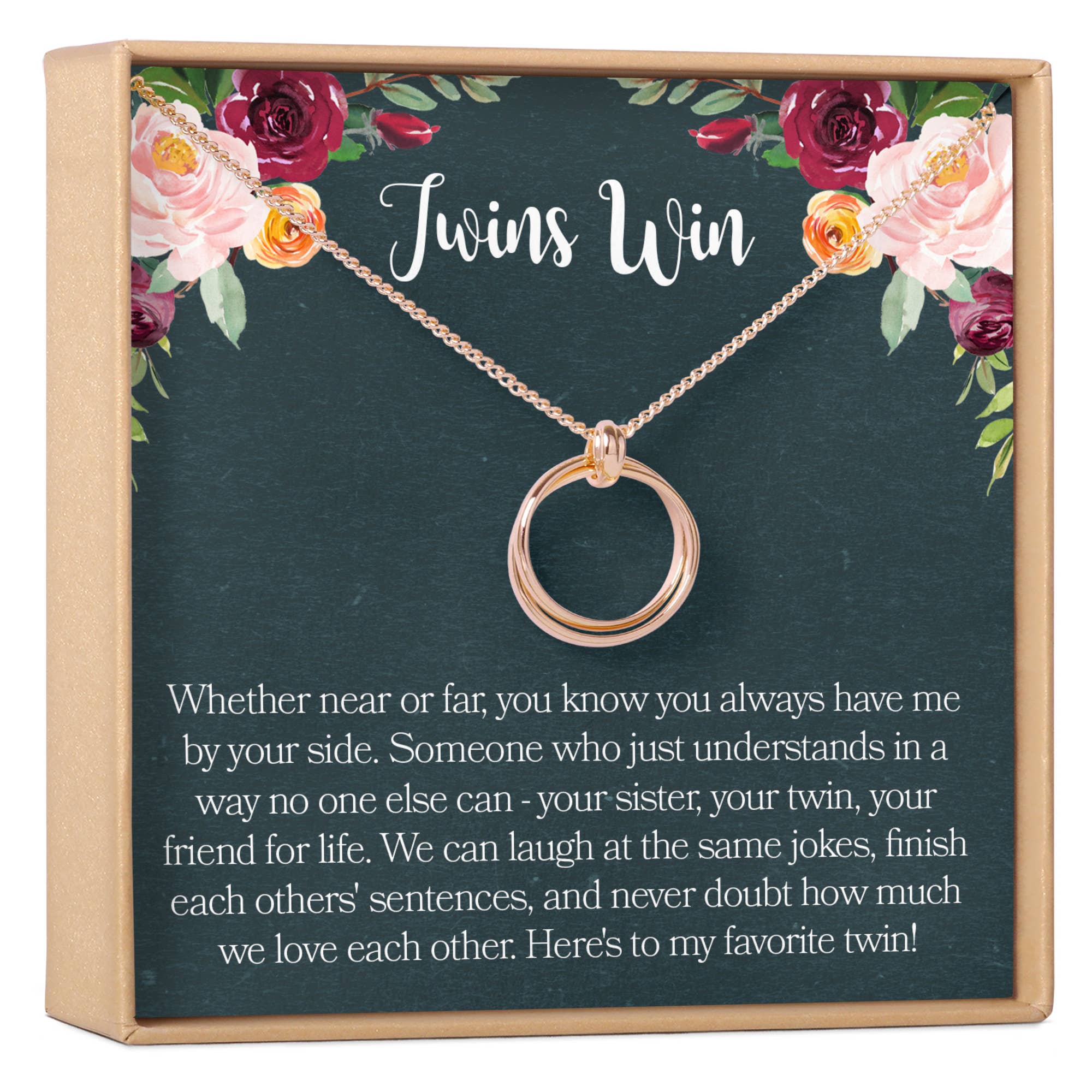 Dear Ava – wholesale Pendant/charm necklace – Twin Sister Gift Necklace7