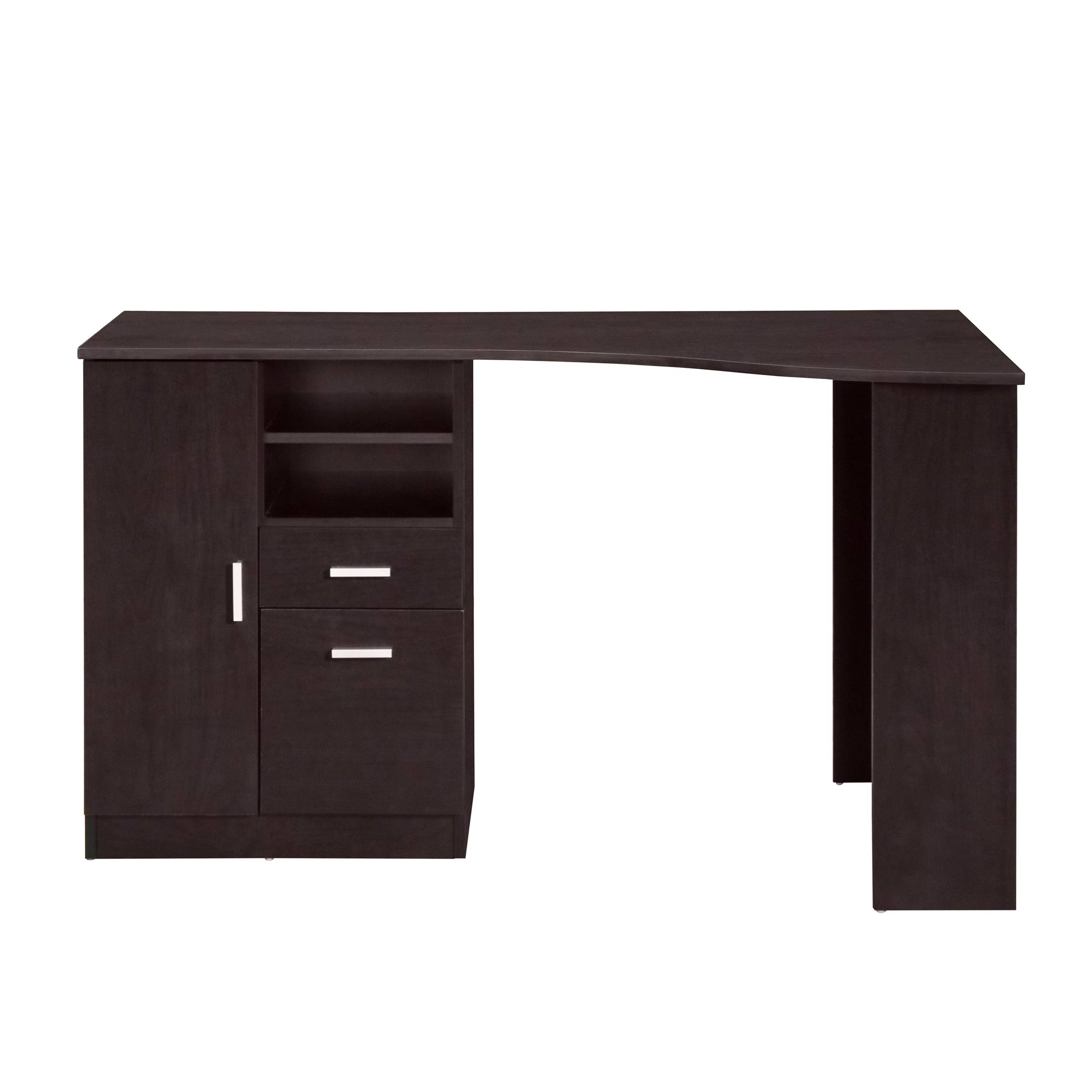 Espresso Classic Office Desk with Storage for wholesale on Faire4