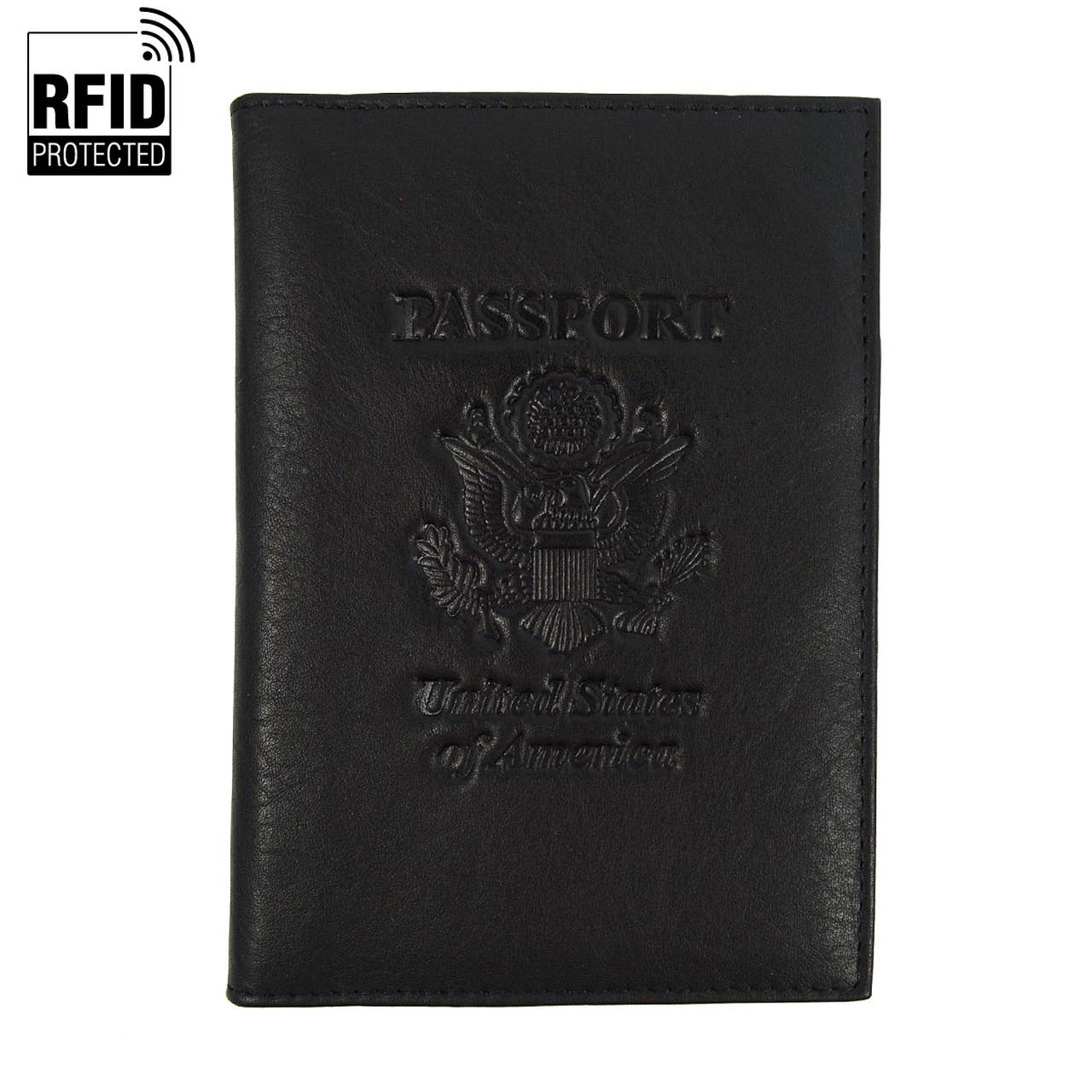 Selini New York - Vente Étui/housse pour passeport – unisexe - RFID Étui à passeport en cuir véritable Motif aigle américain17