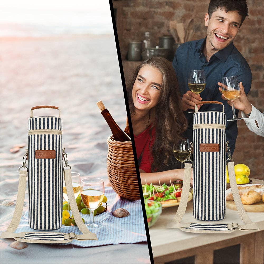 OPUX - Wholesale Wine Tote - 1 Bottle Wine Carrier Bag34