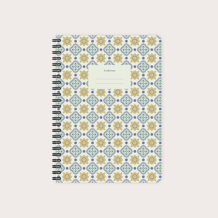 etmamu - Wholesale Notebook - Azulejos Pattern No.2 A5 Notepad6