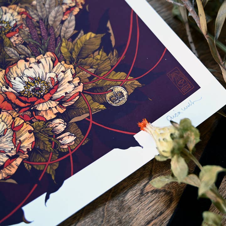 HookieDuke - Wholesale Art Print - Corvus Corax2