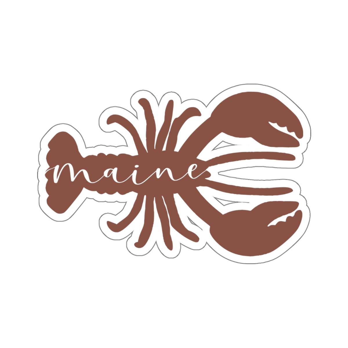 Hemlock Ridge Designs - Wholesale Sticker - Maine Lobster Sticker