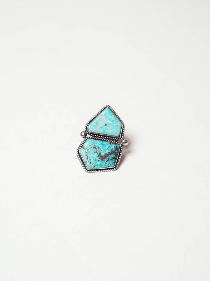 Navajo Polygon Ring for wholesale by Thunder Voice Hat Co.