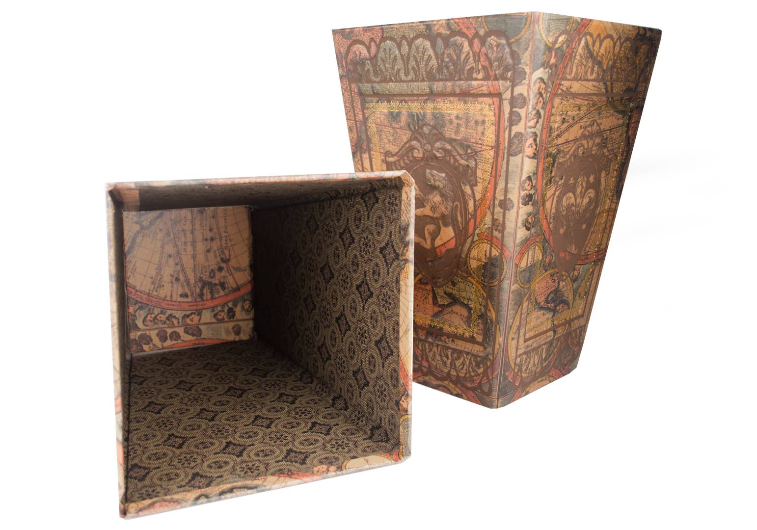 Creatico - Wholesale Trashcan/Trash Bin - LEATHERKIND Storia Regular Waste Paper Basket2