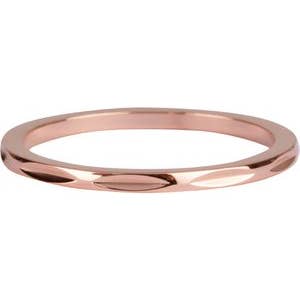 R896 Elipse en oro rosa brillante para venta al por mayor de Charmin's Ringen