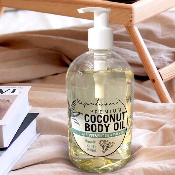 Kapuluan Coconut - Wholesale Bath/Body Oil - Kapuluan Massage Body Oil (Muscle Relief Blend)7