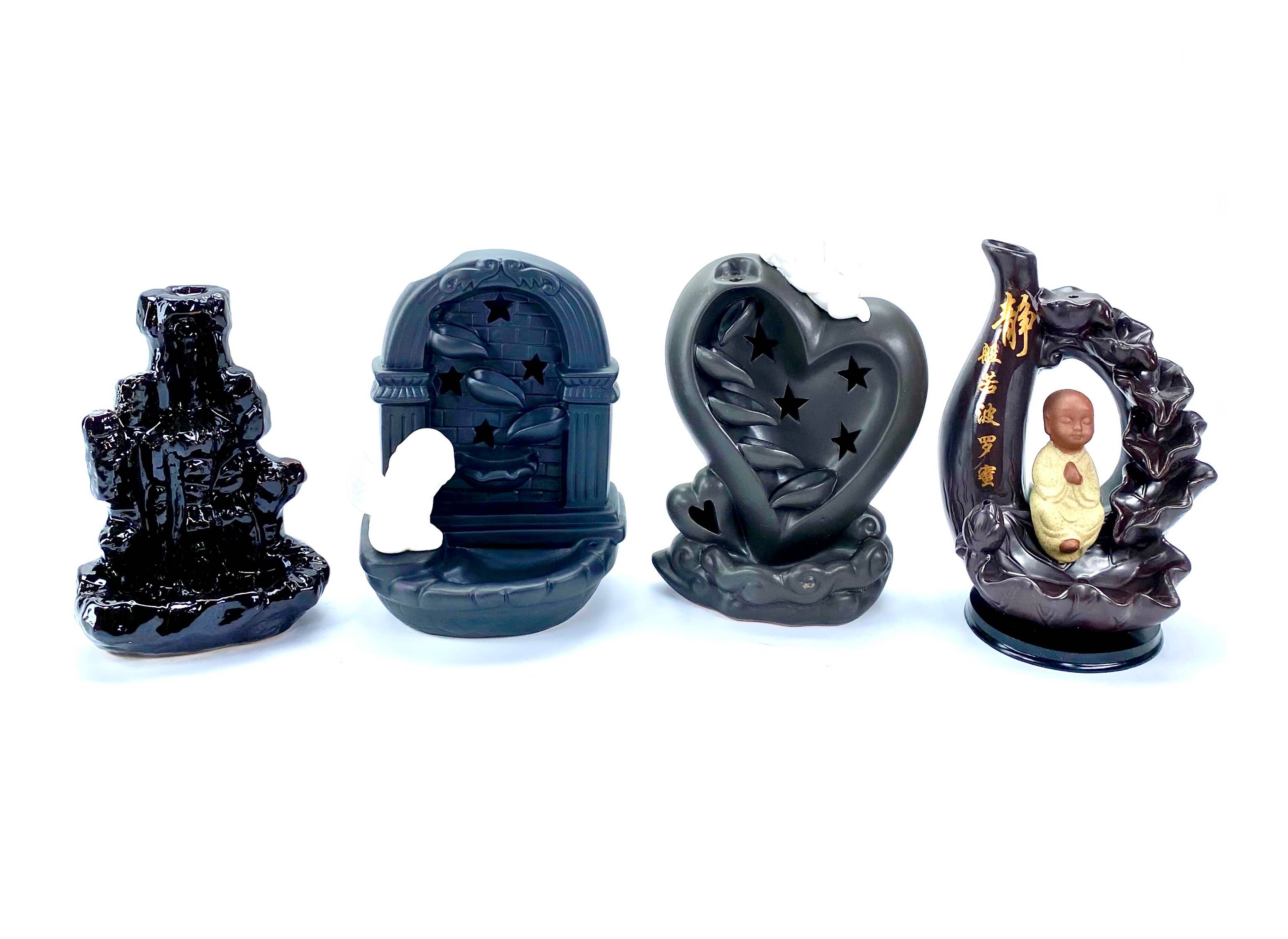 Salzmann Restwaren GmbH - Vente Porte-encens - Vases cascade d’encens en lot mixte21