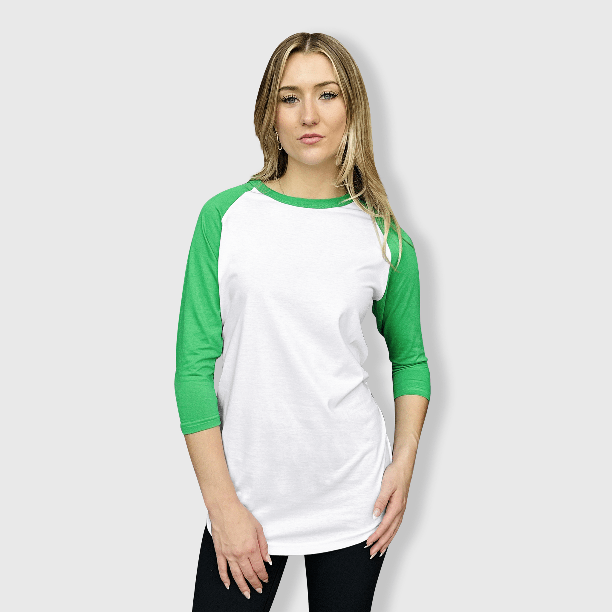 ILTEX Apparel - Vente T-shirt – femme - T-shirt de baseball adulte à manches raglan 3/4 - Plus de 35 couleurs31