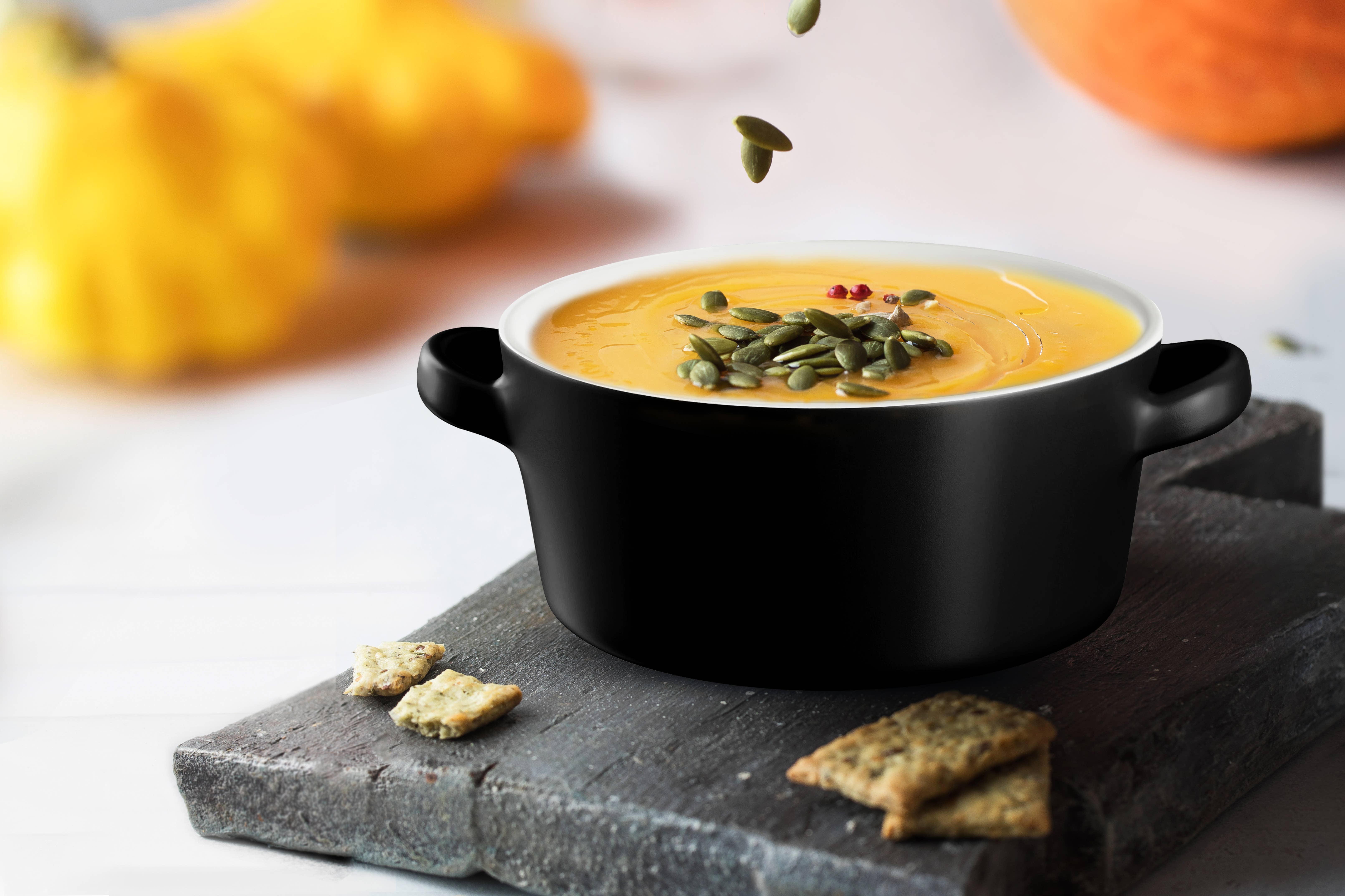 Kook - Wholesale Bowl - Kook Ceramic Stackable Soup Bowls, 23.6 oz, Set of 48