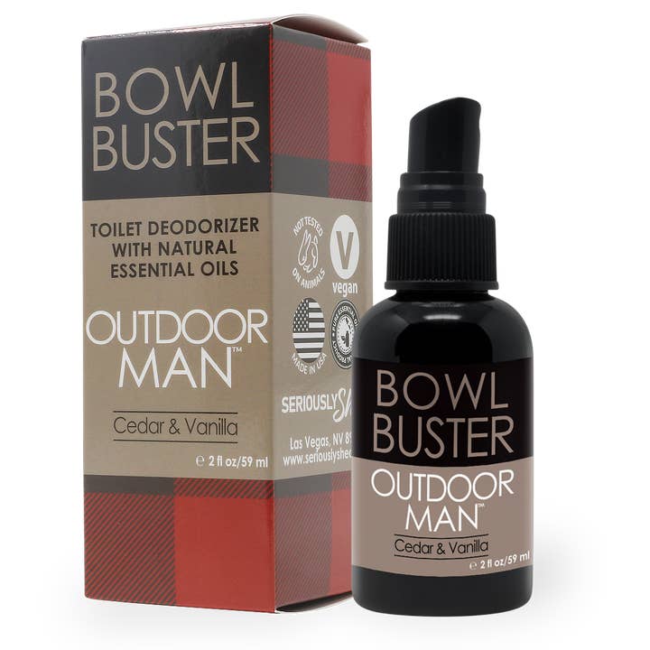 Seriously Shea - Wholesale Toilet Spray - BEST SELLER! Men's Bowl Buster Toilet Spray | FREE displayer