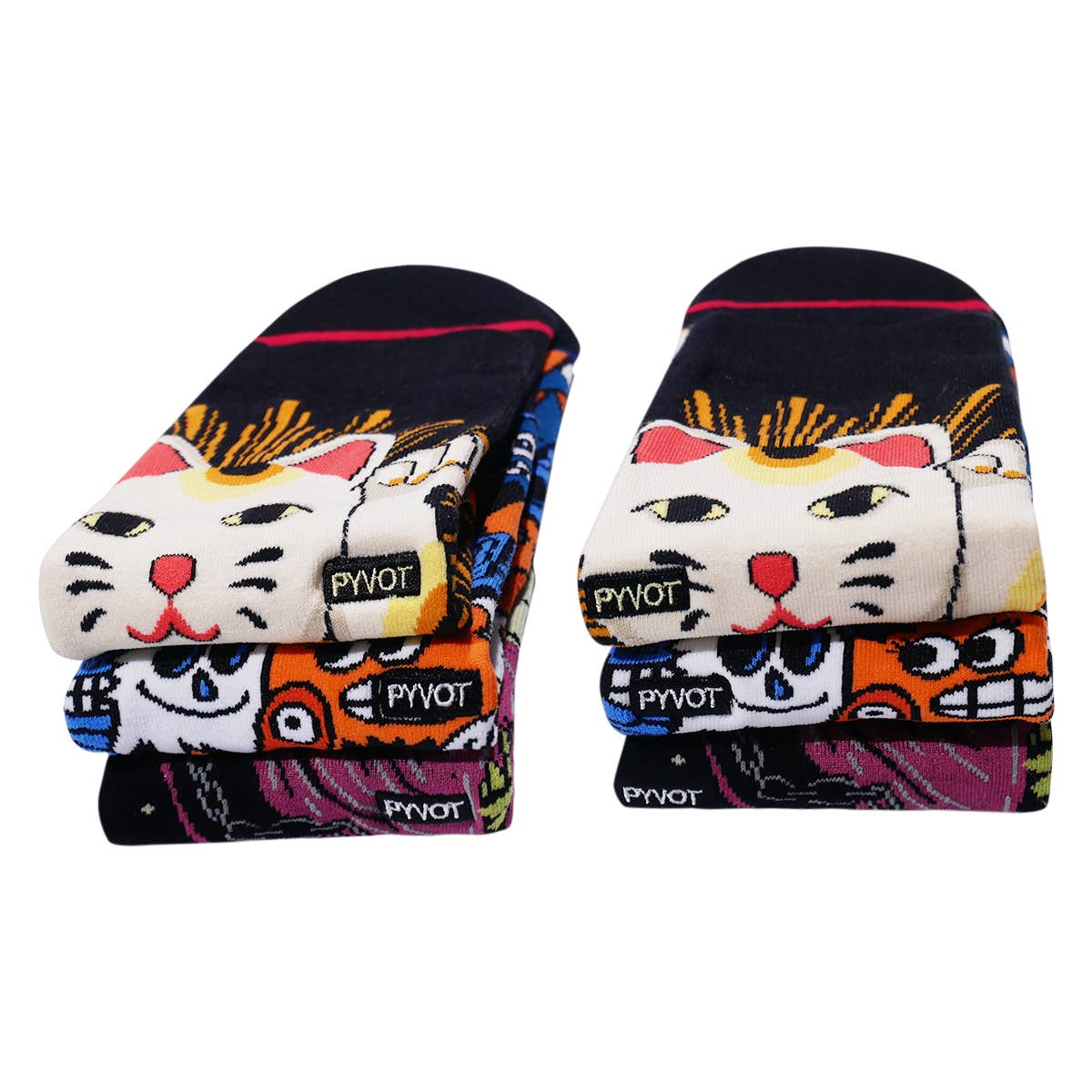 Pyvot - Wholesale Socks - Unisex - Paws of Luck Sock7