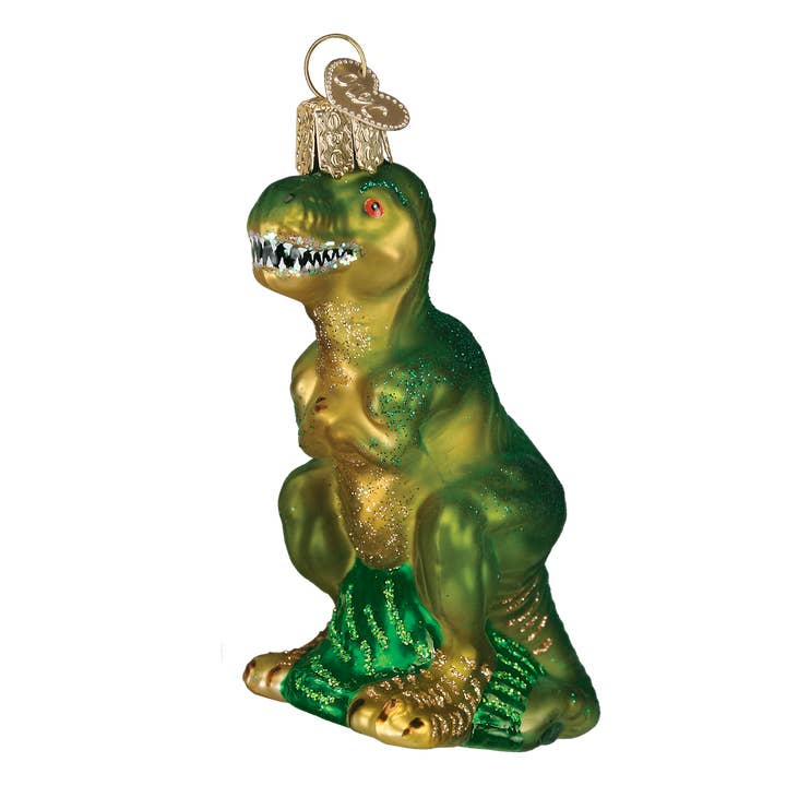 Old World Christmas - Wholesale Ornament - T-rex Ornament1